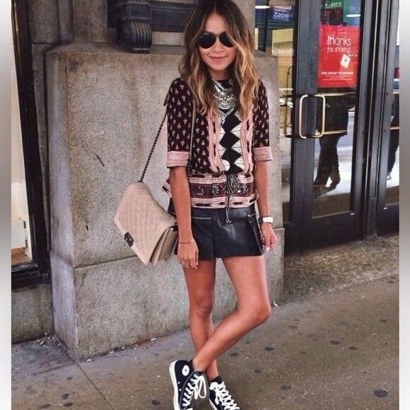 Lucky Brand Women's Nyla Cinched Top Multi Color Tribal Print Size Small - Picture 11 of 11